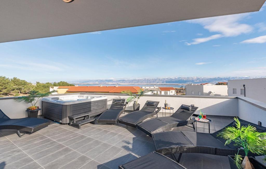 Luxurioeses Penthouse Welle Mit Whirlpool, Grill Und Meerblick Vir Exteriör bild